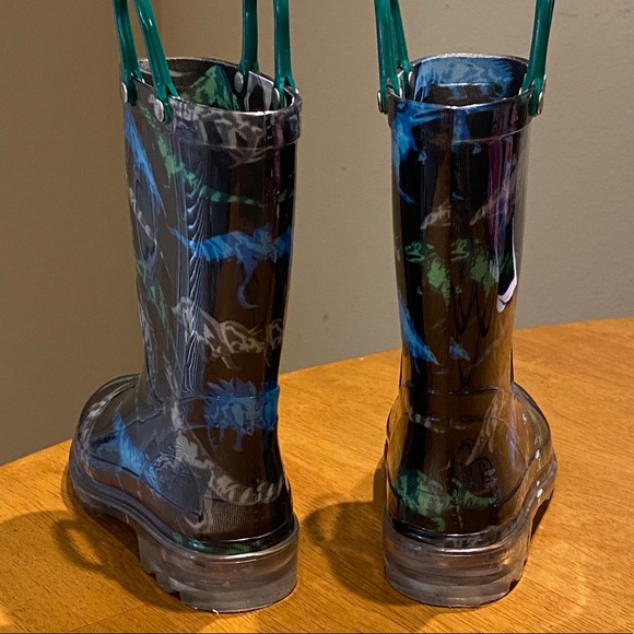 Toddler Kids Light Up Waterproof Rain Boots Size 9 - Picture 5 of 7